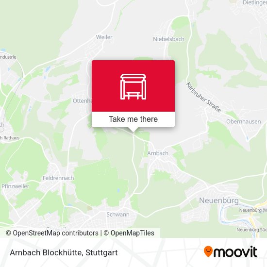 Карта Arnbach Blockhütte