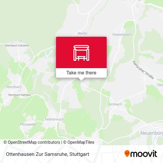 Ottenhausen Zur Samsruhe map
