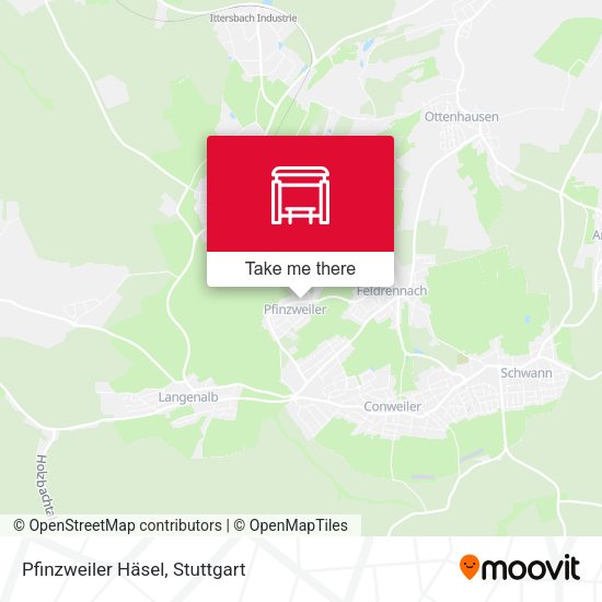 Карта Pfinzweiler Häsel