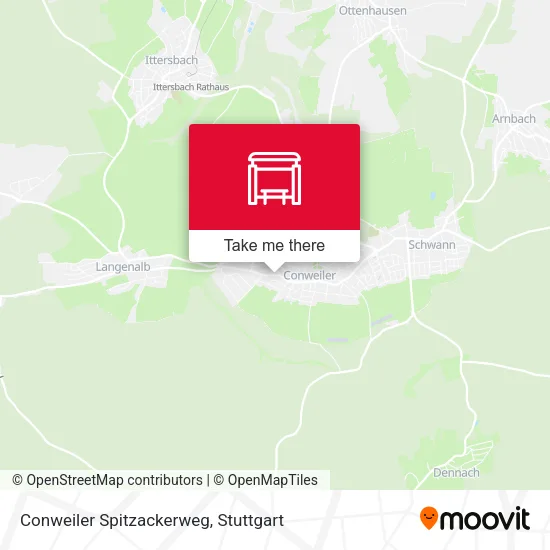 Карта Conweiler Spitzackerweg