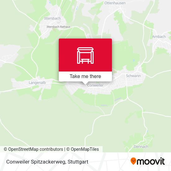 Карта Conweiler Spitzackerweg