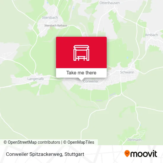 Карта Conweiler Spitzackerweg