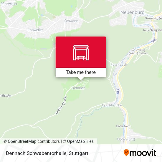 Dennach Schwabentorhalle map