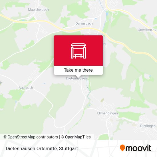 Dietenhausen Ortsmitte map