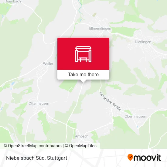 Карта Niebelsbach Süd