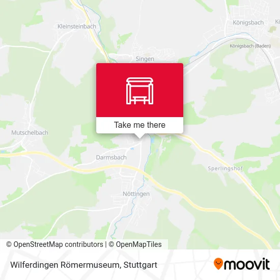 Карта Wilferdingen Römermuseum