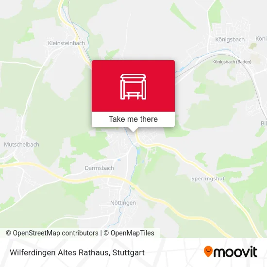 Карта Wilferdingen Altes Rathaus