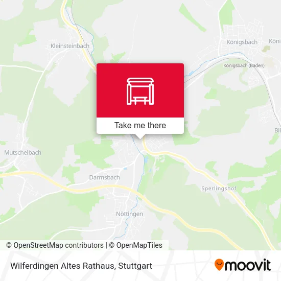 Карта Wilferdingen Altes Rathaus