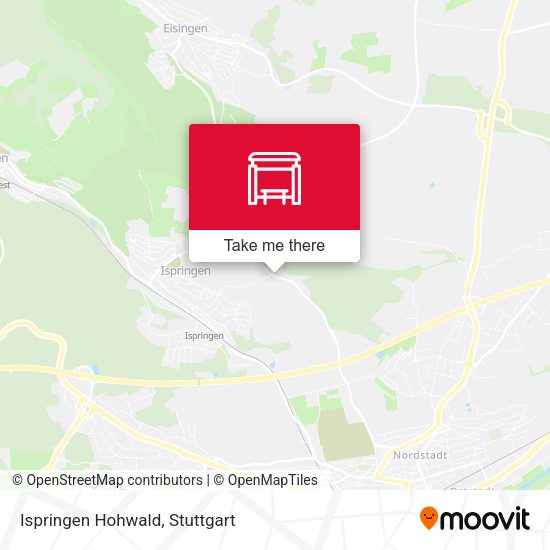 Карта Ispringen Hohwald