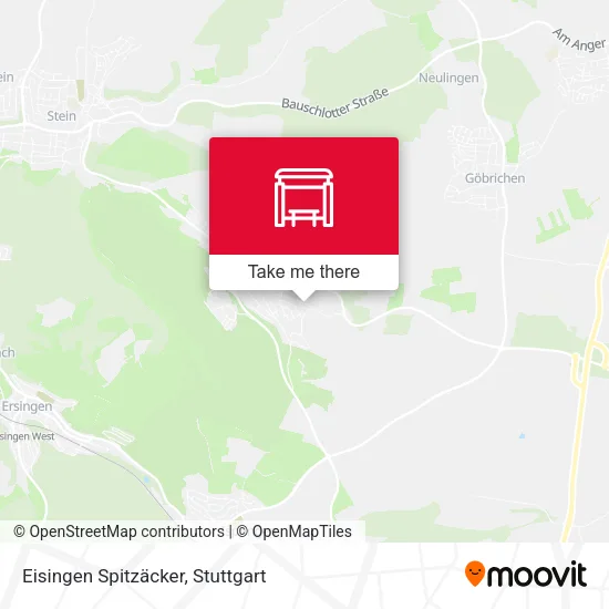 Карта Eisingen Spitzäcker