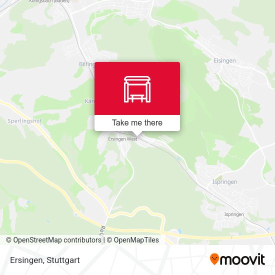 Карта Ersingen