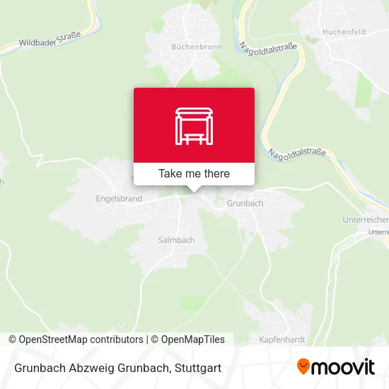 Карта Grunbach Abzweig Grunbach
