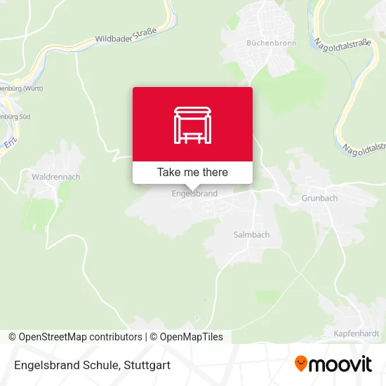 Карта Engelsbrand Schule