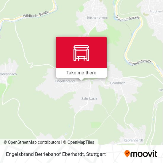 Engelsbrand Betriebshof Eberhardt map