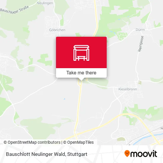Карта Bauschlott Neulinger Wald