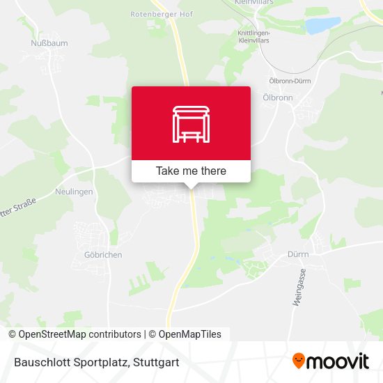 Bauschlott Sportplatz map