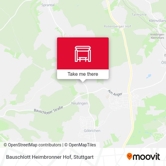 Карта Bauschlott Heimbronner Hof