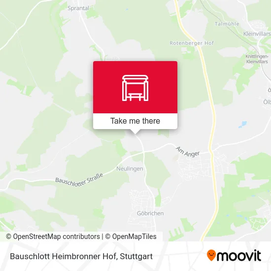 Карта Bauschlott Heimbronner Hof