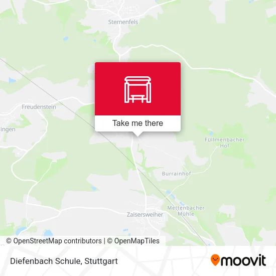 Карта Diefenbach Schule