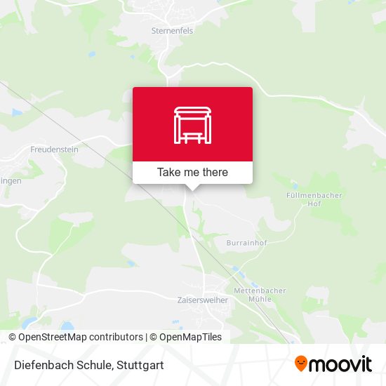 Diefenbach Schule map