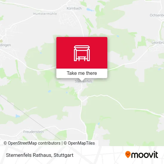 Карта Sternenfels Rathaus
