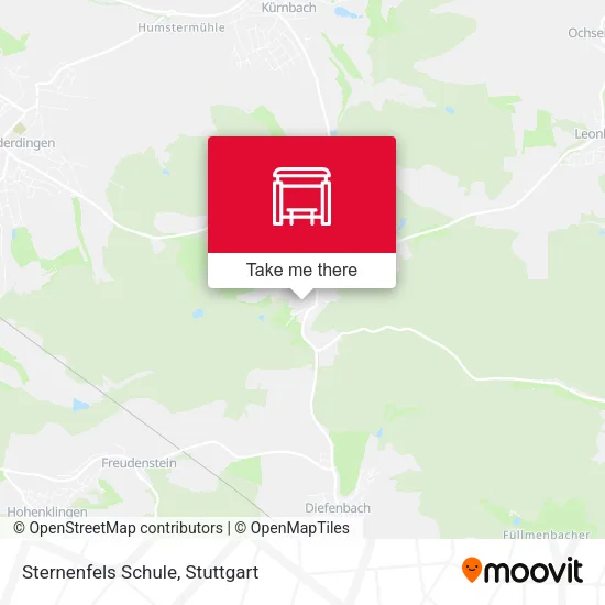 Карта Sternenfels Schule