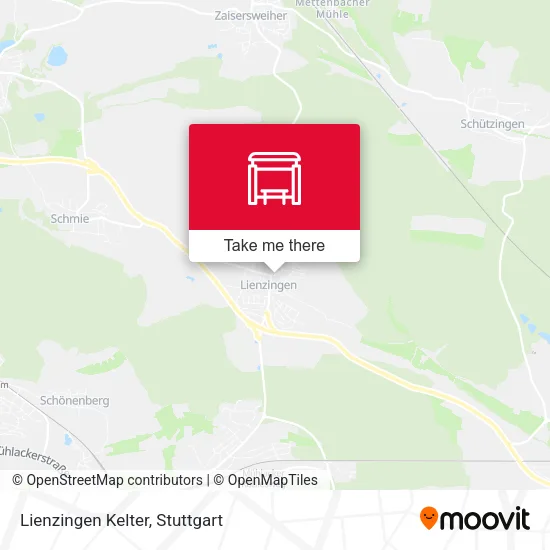 Карта Lienzingen Kelter