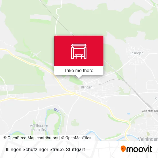 Карта Illingen Schützinger Straße