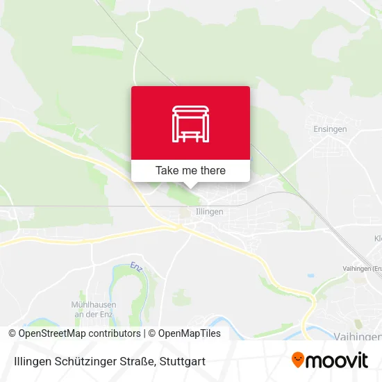 Карта Illingen Schützinger Straße