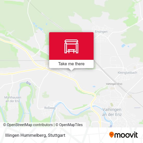 Карта Illingen Hummelberg