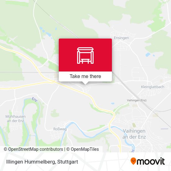 Карта Illingen Hummelberg