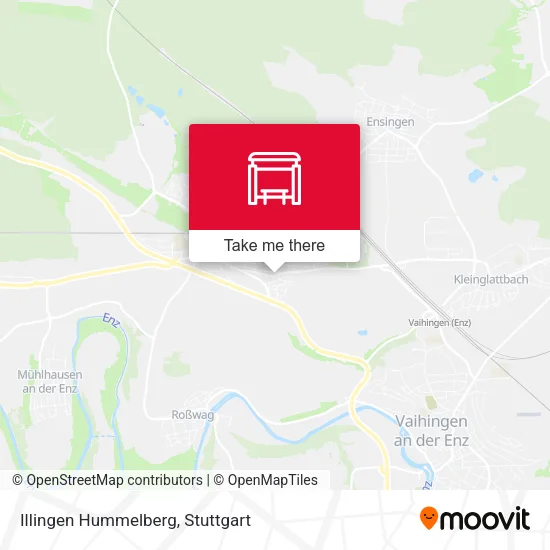Карта Illingen Hummelberg