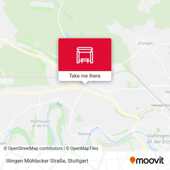 Illingen Mühlacker Straße map