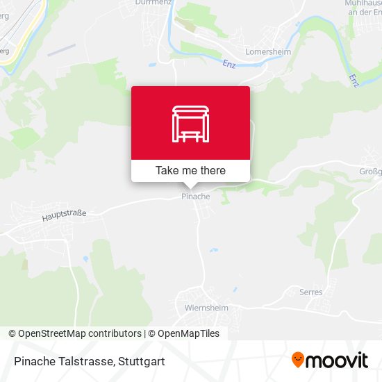 Карта Pinache Talstrasse