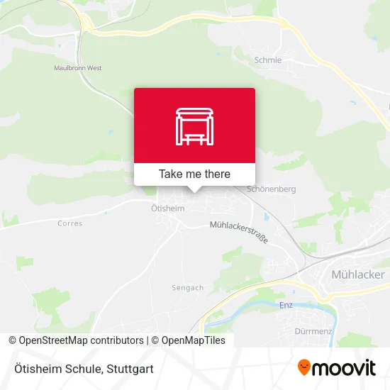 Карта Ötisheim Schule