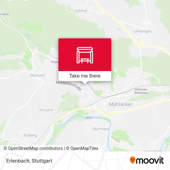 Erlenbach map