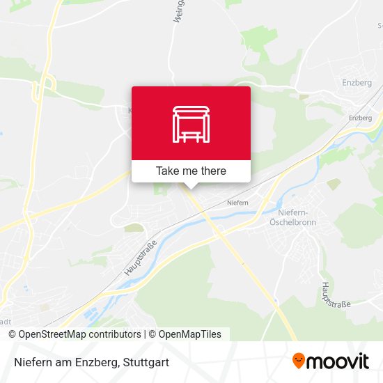 Карта Niefern am Enzberg