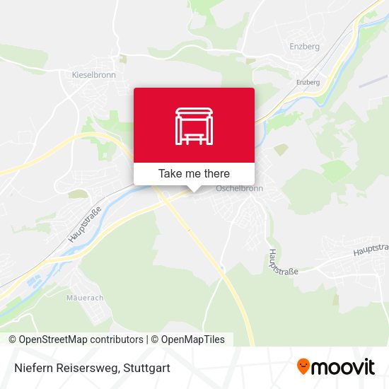 Карта Niefern Reisersweg