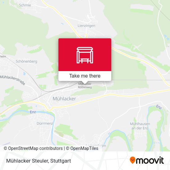 Mühlacker Steuler map