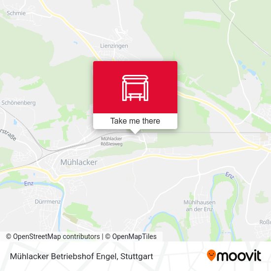 Карта Mühlacker Betriebshof Engel