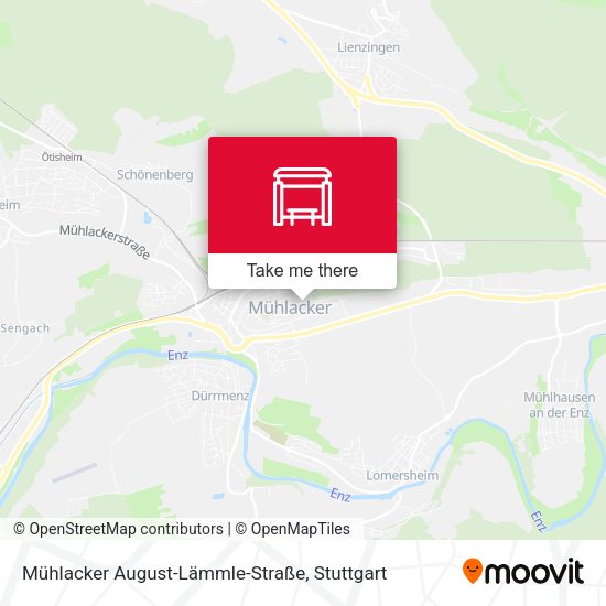 Mühlacker August-Lämmle-Straße map
