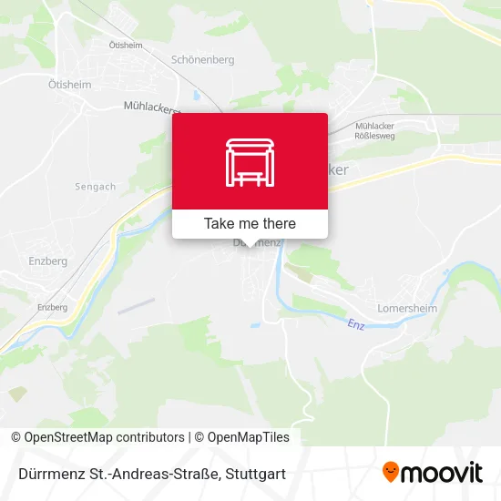 Карта Dürrmenz St.-Andreas-Straße