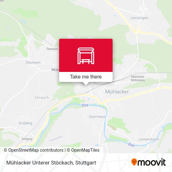 Карта Mühlacker Unterer Stöckach
