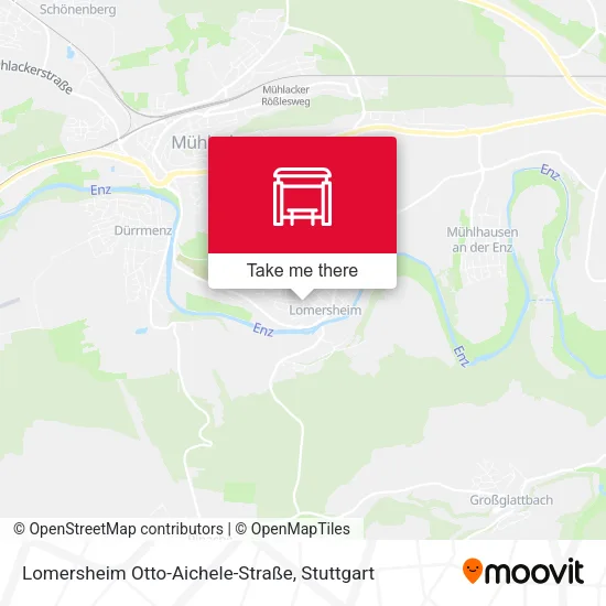 Lomersheim Otto-Aichele-Straße map