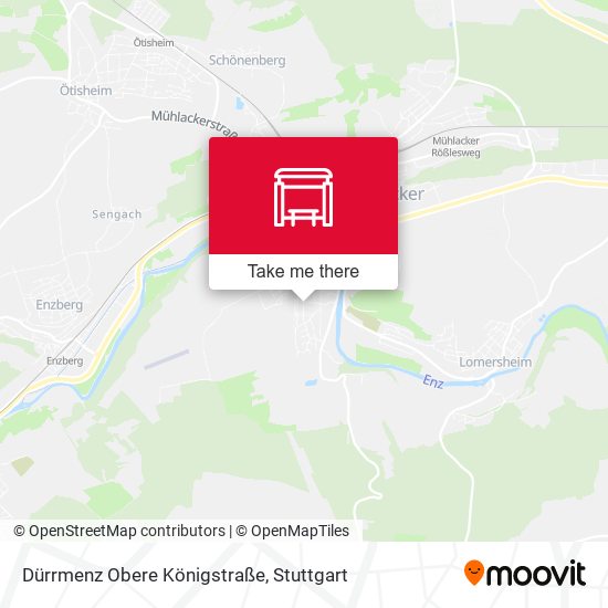 Dürrmenz Obere Königstraße map