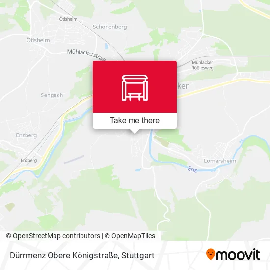 Карта Dürrmenz Obere Königstraße