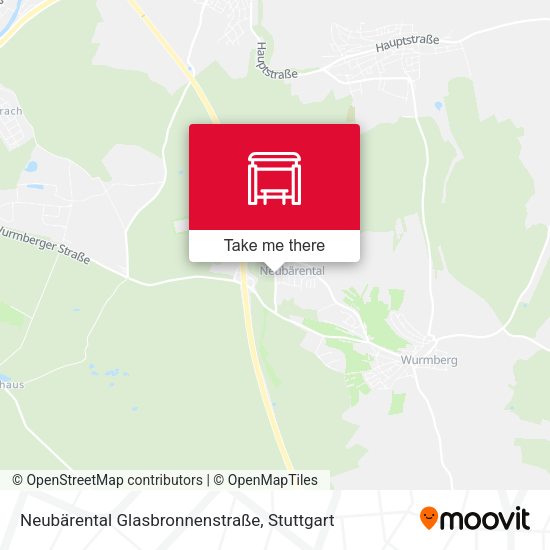 Neubärental Glasbronnenstraße map