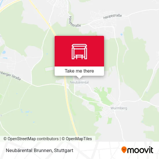 Карта Neubärental Brunnen