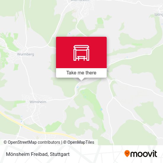 Mönsheim Freibad map