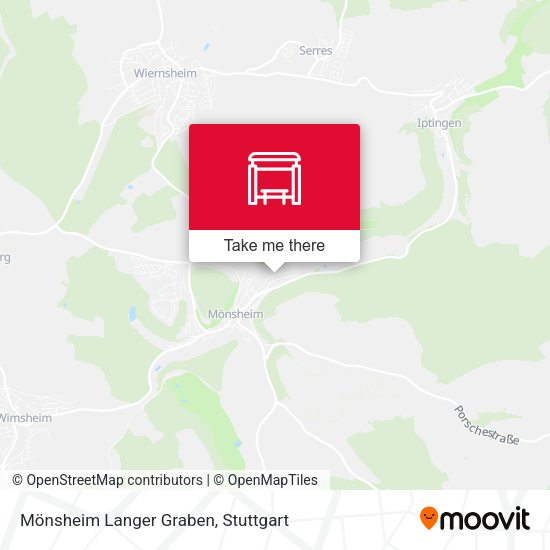 Карта Mönsheim Langer Graben